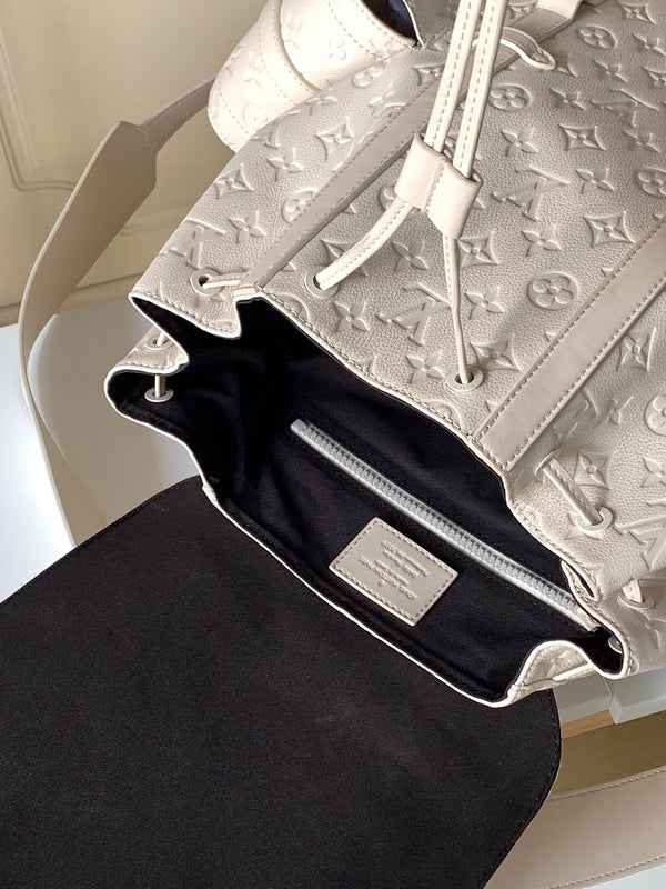 Wolvess Monogram Backpacks - 060