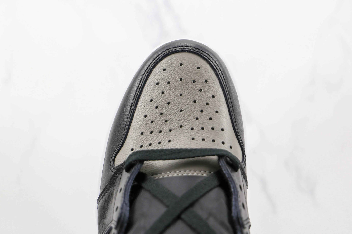 Custom Black Grey Jordan 1 High Q ( Customs And Box ), Jordan 1 Sneakers