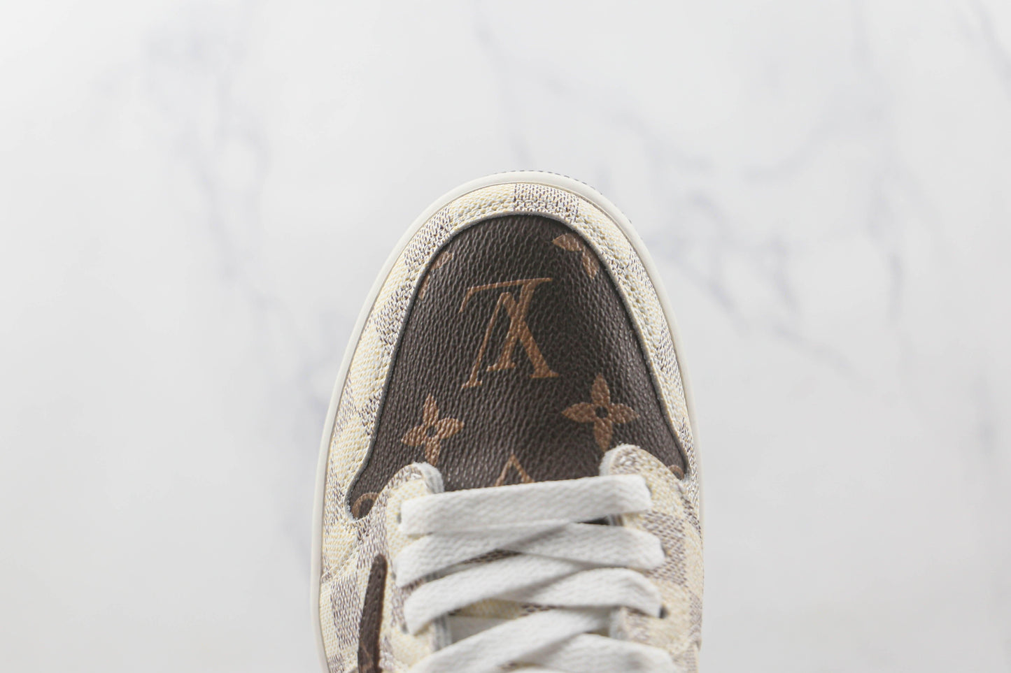 Custom Air Jordan 1 Low LV - Fragment x Travis Scott Collaboration - Sneakernational