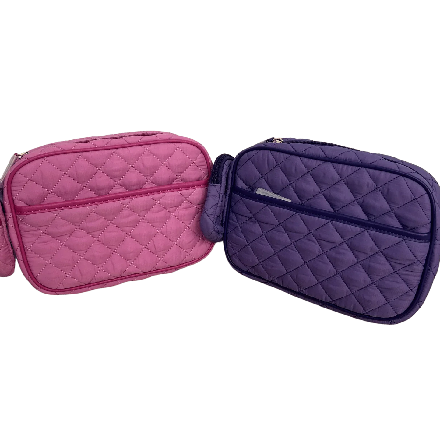 Alyssa Nylon Quilted Crossbody MiamiLeathers.com