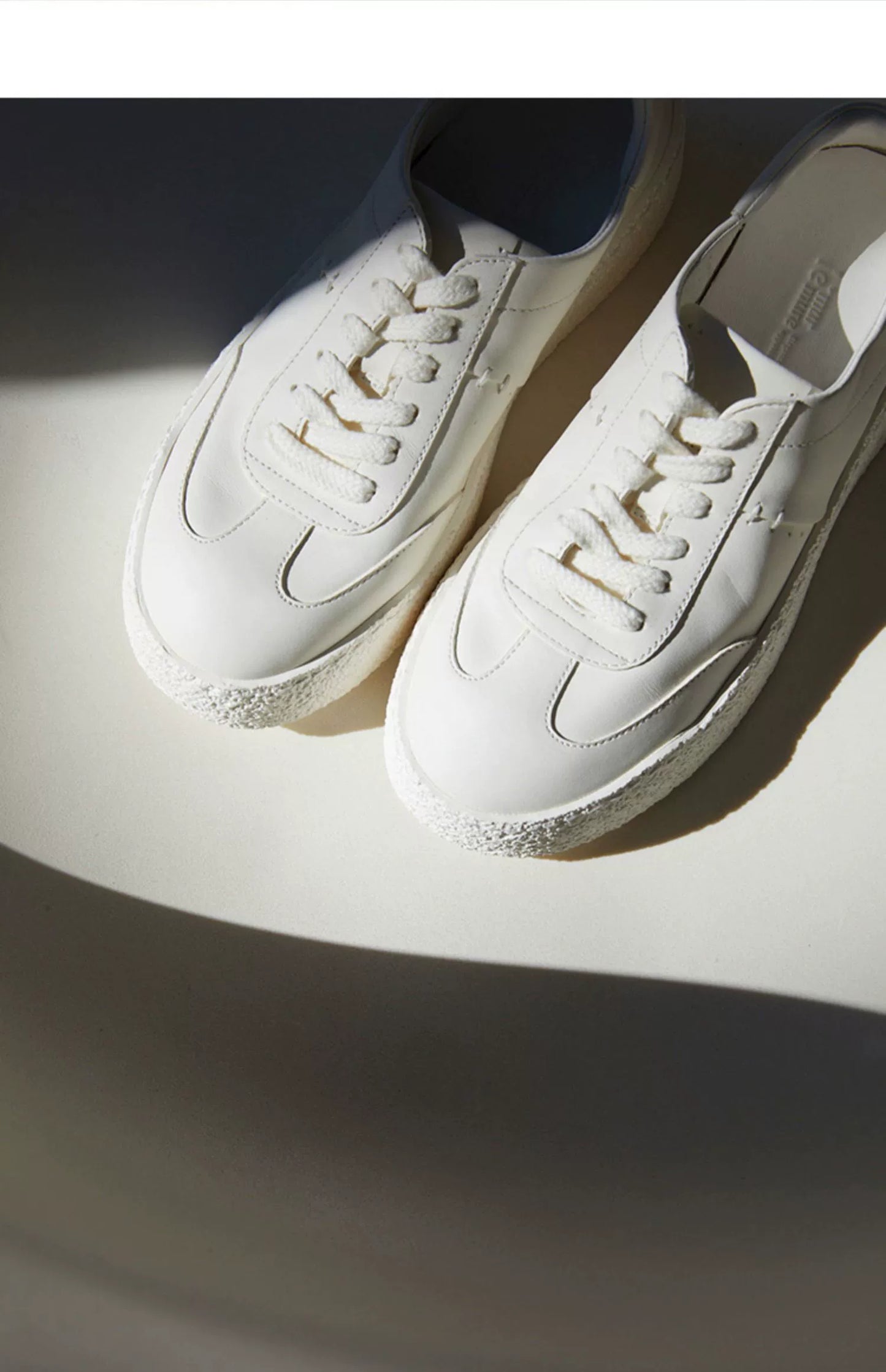 Chunky White Platform Sneakers - Wolvess