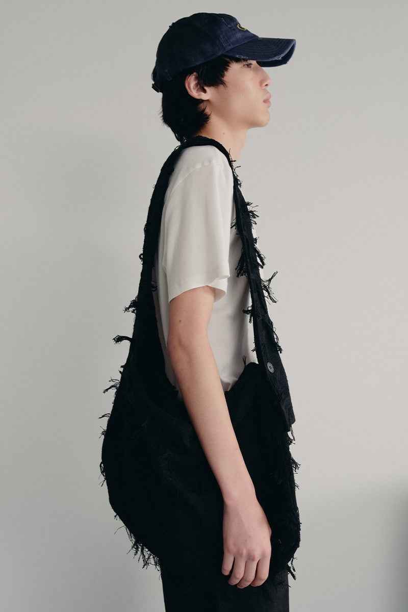 Fringe Quilted Hobo Bag