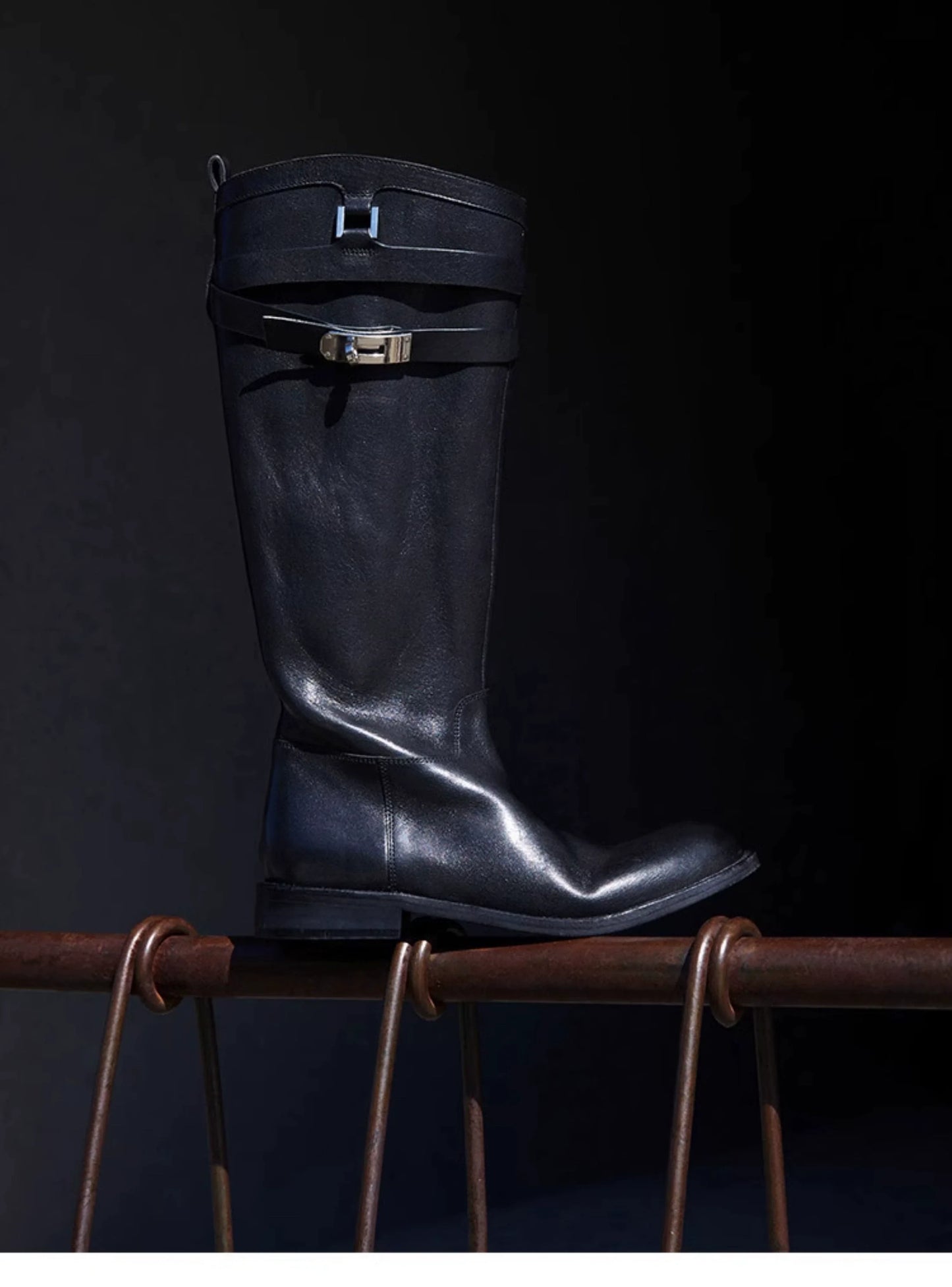 Leather Equestrian Riding Boots - Wolvess