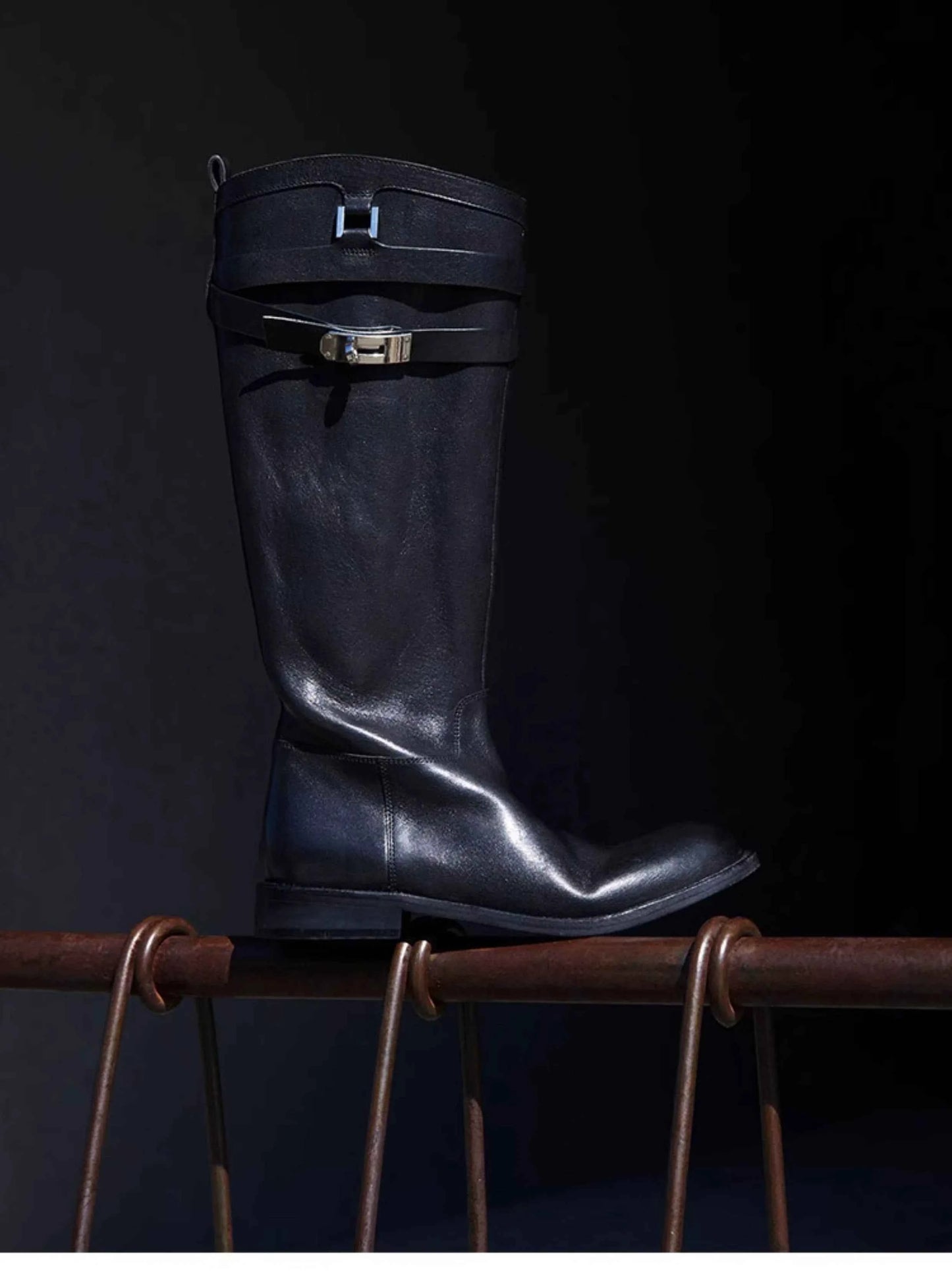 Leather Equestrian Riding Boots
