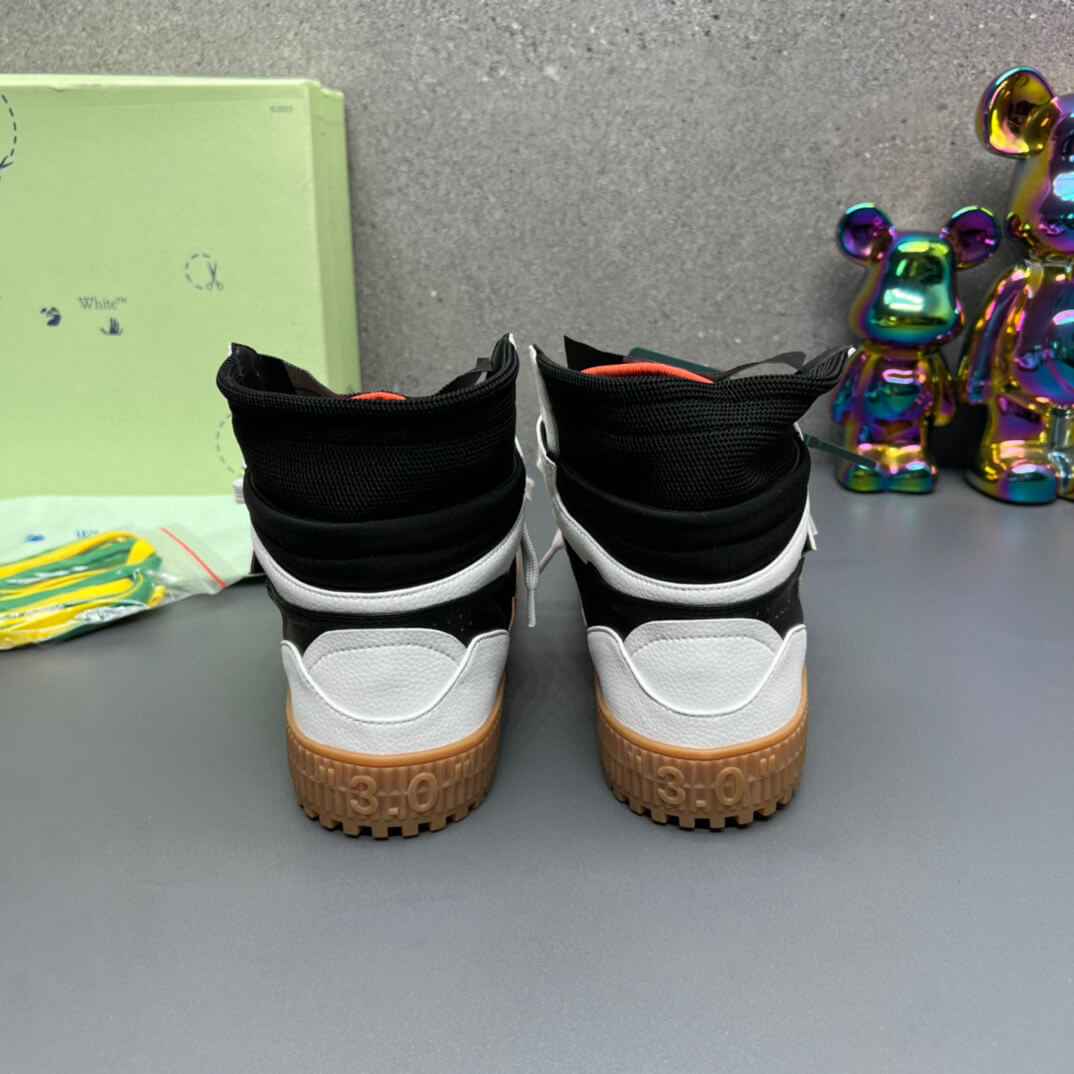 Off-White Off-Court 3.0 White Black High-Top Sneaker