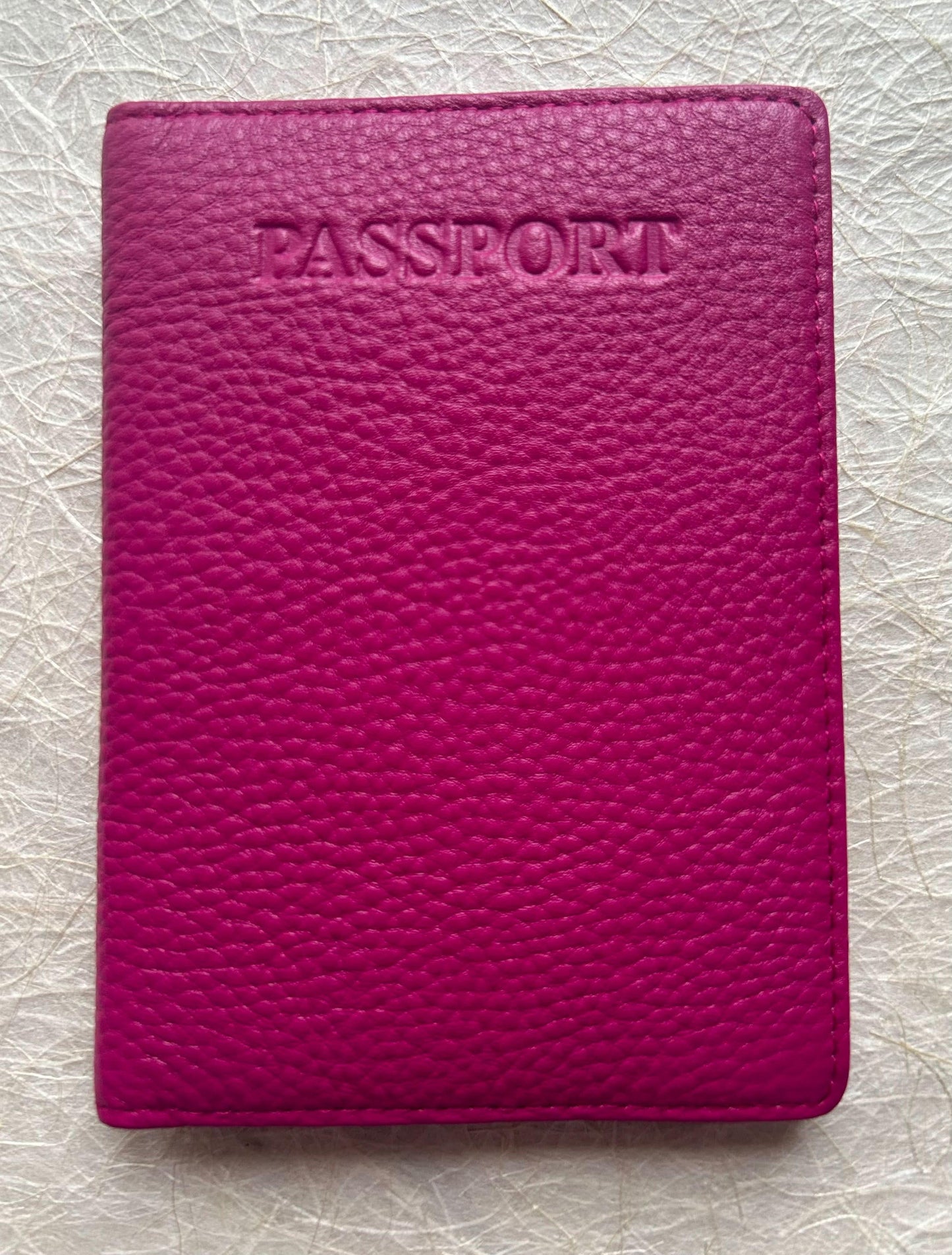 Travel Wallet, Sophia Full Grain Leather Wallet With Passport Slot MiamiLeathers.com