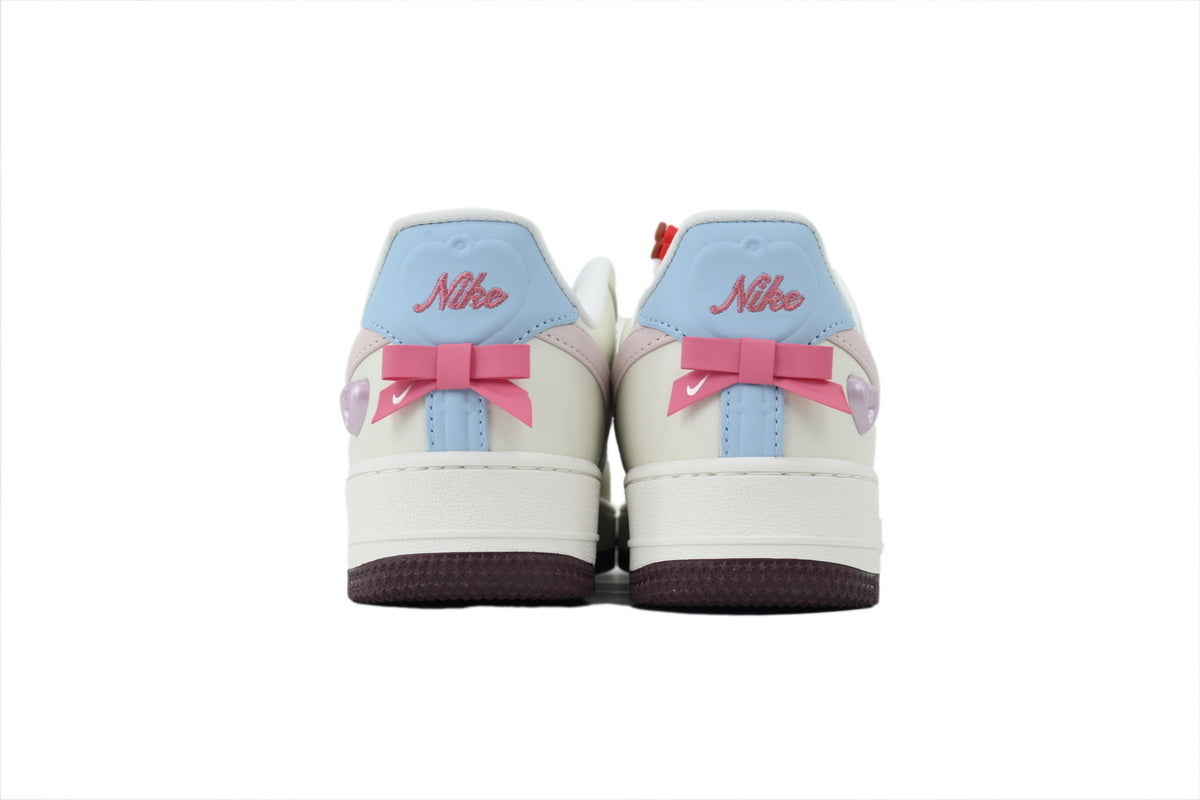 LUW Select: Wmns Air Force 1 'Valentine's Day' - Cream, White & Soft Pink Edition Luxury Urban Wear