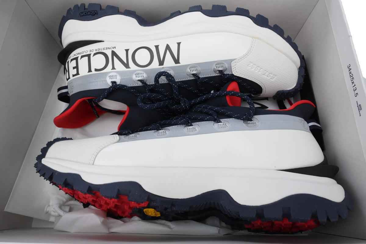 Custom MNC White Blue Red Sneakers M3457P70