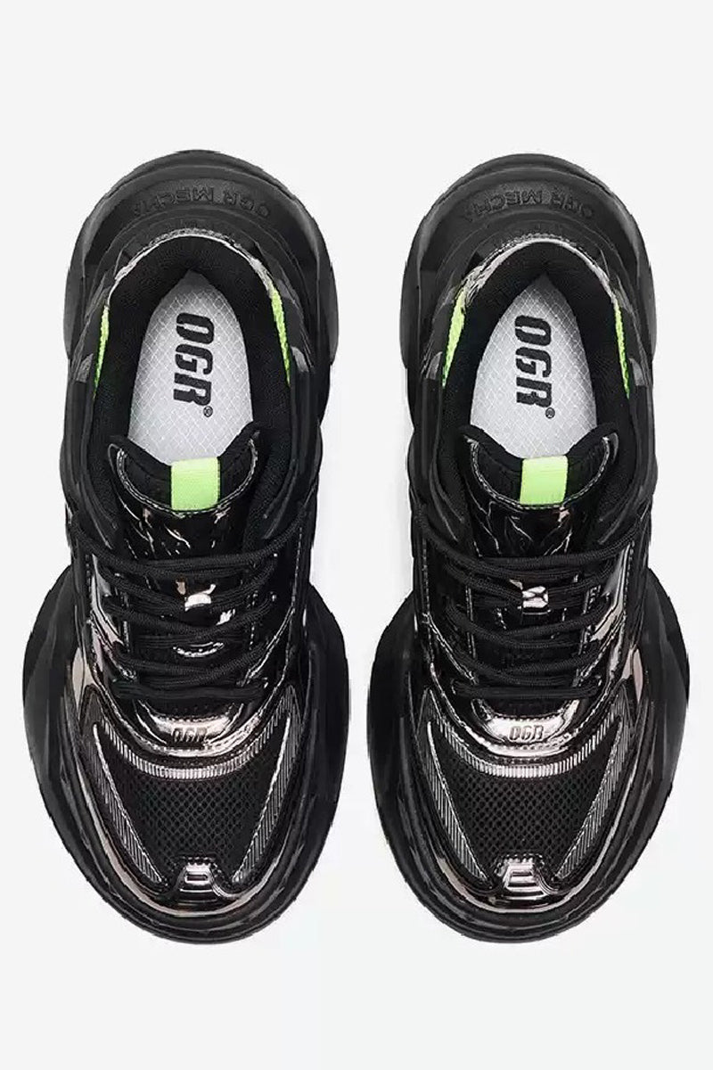 Windbreaker Breathable Chunky Sneakers - Wolvess