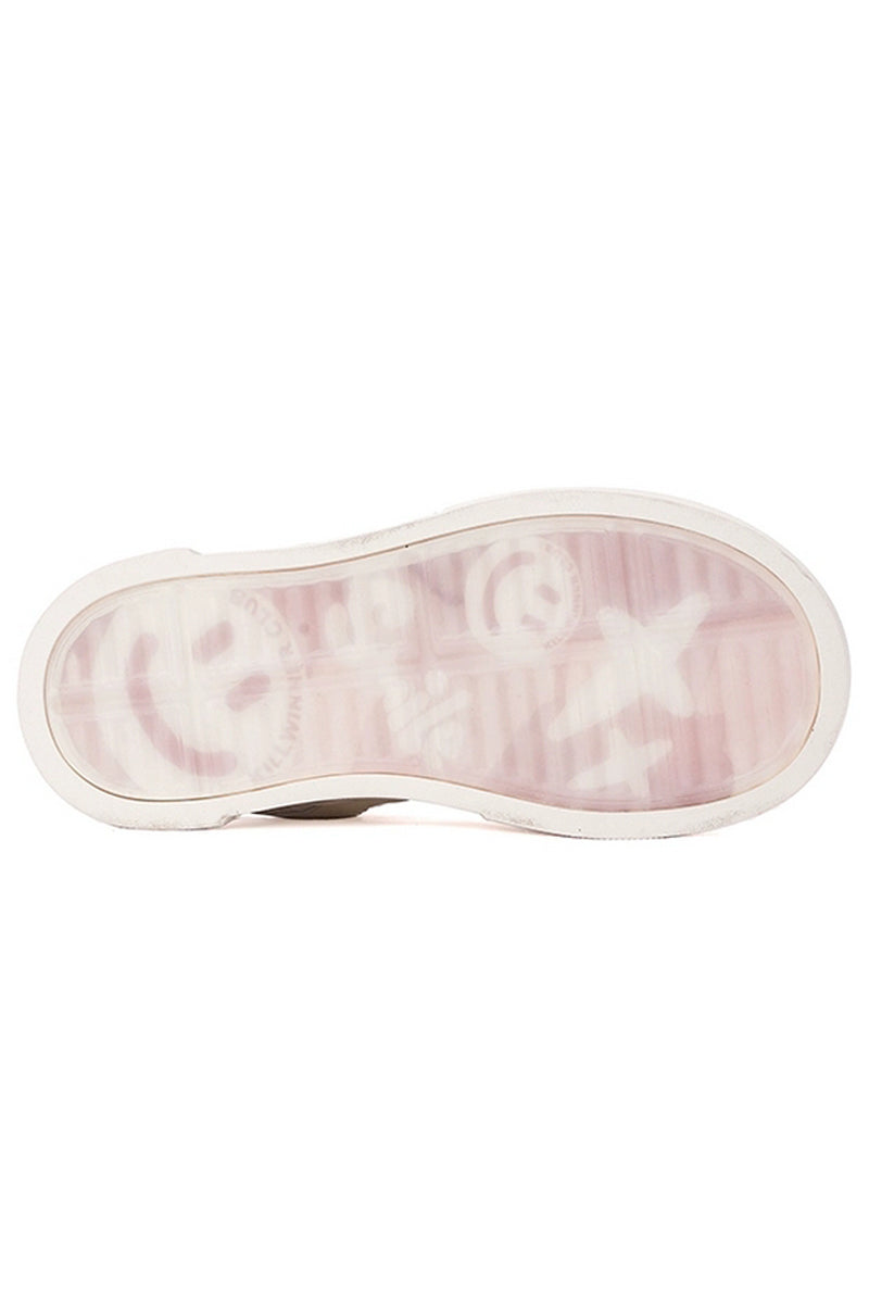 Silk All White Platform Canvas Chunky Sneakers - Wolvess