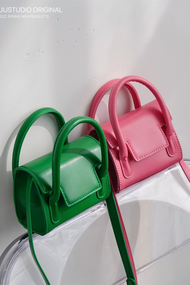 Mini Top Handle Crossbody Bag - Wolvess