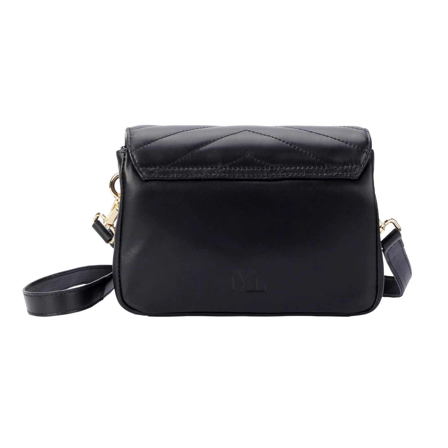 Soft Lambskin Mini Flap Crossbody Bag – Quilted Leather Shoulder Purse MiamiLeathers.com