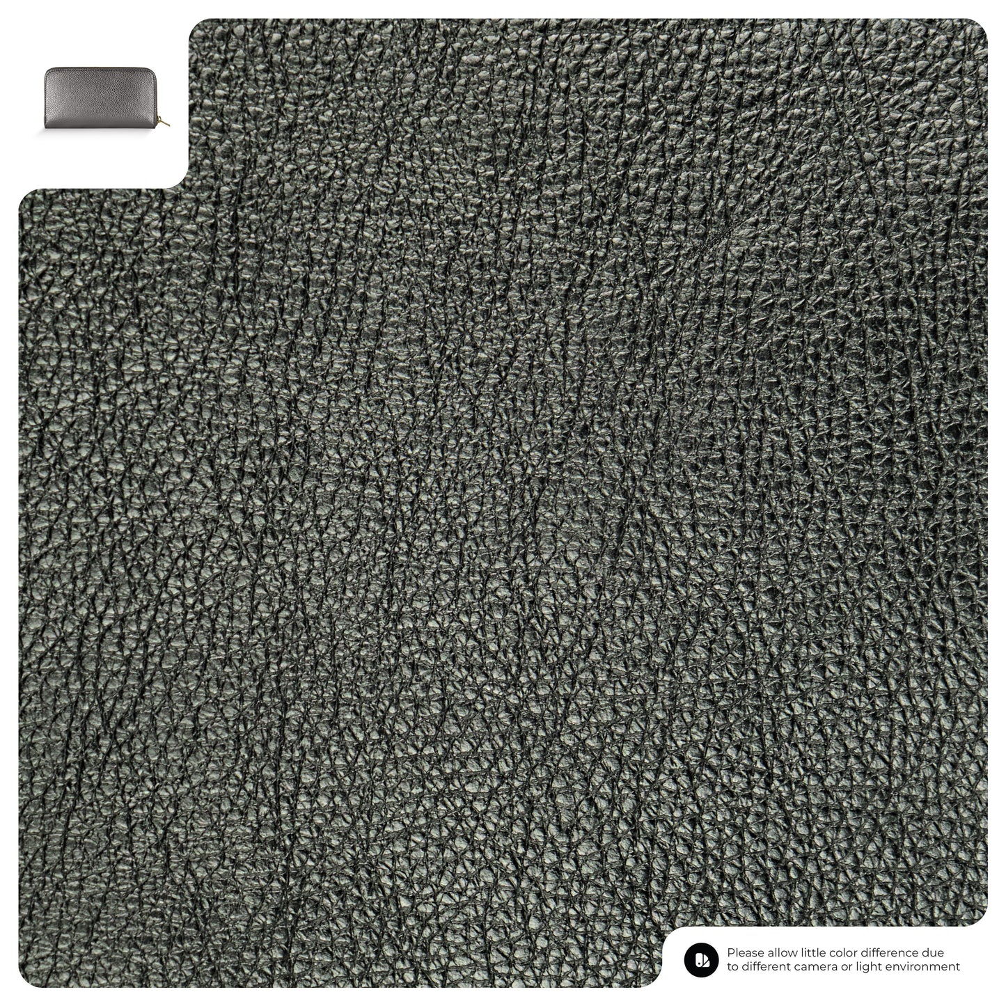 Italian Genuine Metallic Calf Leather Wallet 651088 TAKEASY