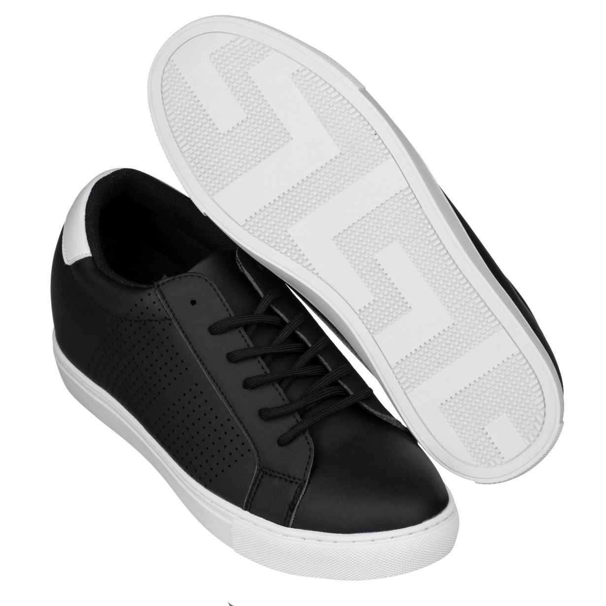 CALTO - H0831 - 2.6 Inches Taller (Black) - Lightweight Tallmenshoes.com