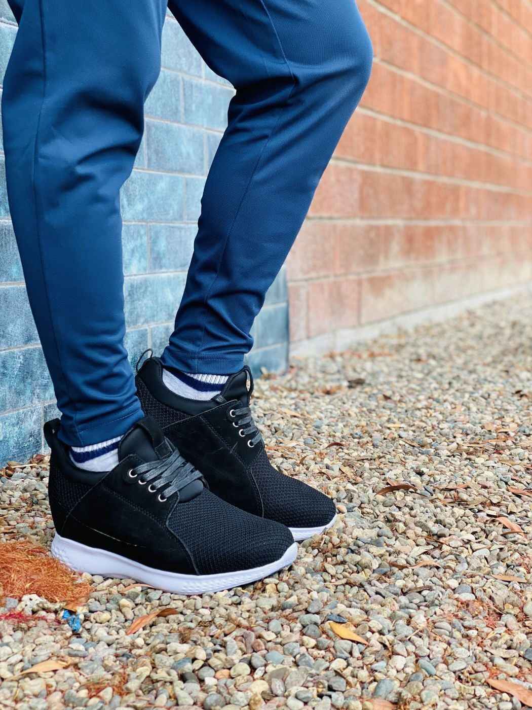 CALTO Lightweight Elevator Sneakers - 3.2 Inches - H71922 Tallmenshoes.com