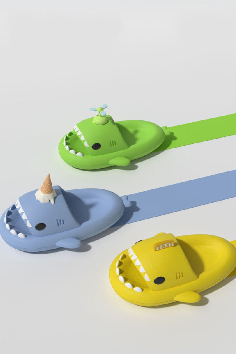 Ice Cream Shark Slippers - Wolvess