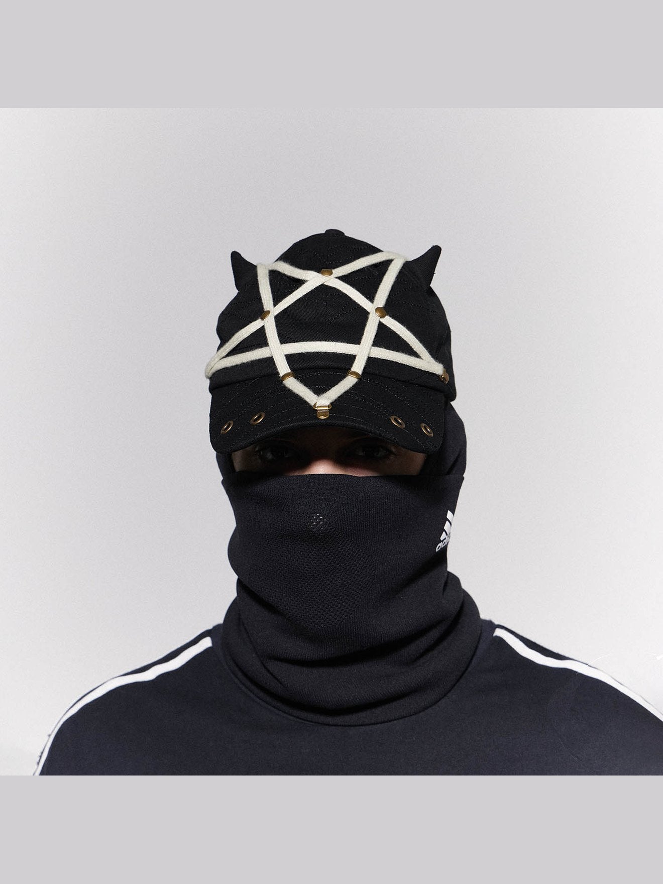 Pentagram Strap Military Cap - Wolvess