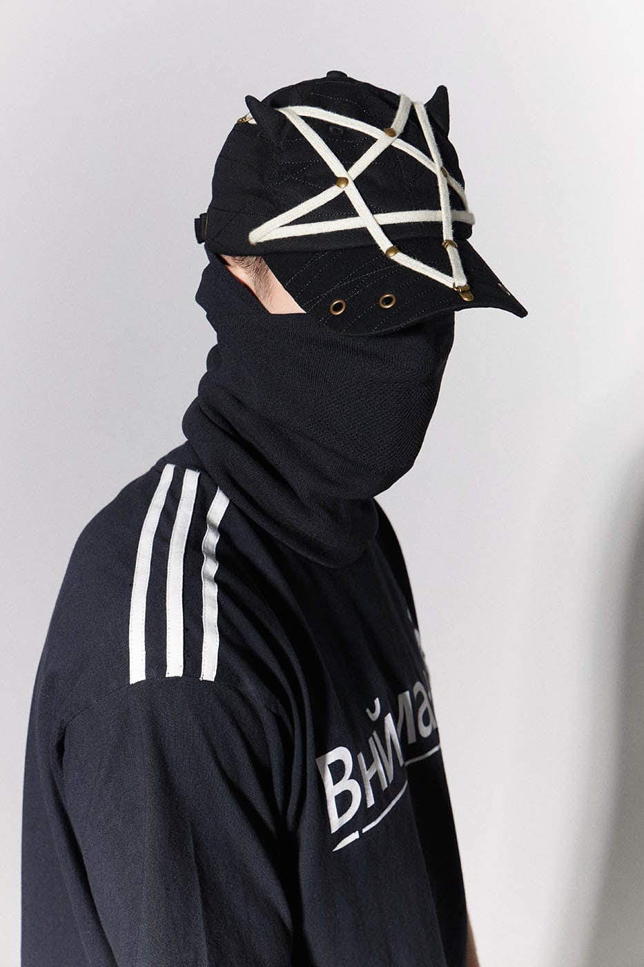 Pentagram Strap Military Cap - Wolvess