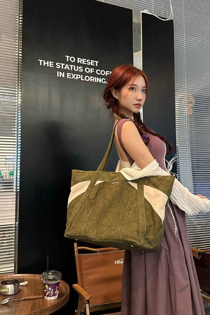 Vintage Canvas Tote Bag