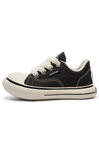 Classic Canvas Low-Top Sneakers - Wolvess