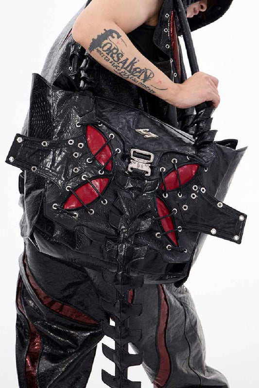 Croc Embossed PU Tote Bag