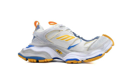 Custom BLCG White Blue Yellow Sneaker W2MV1