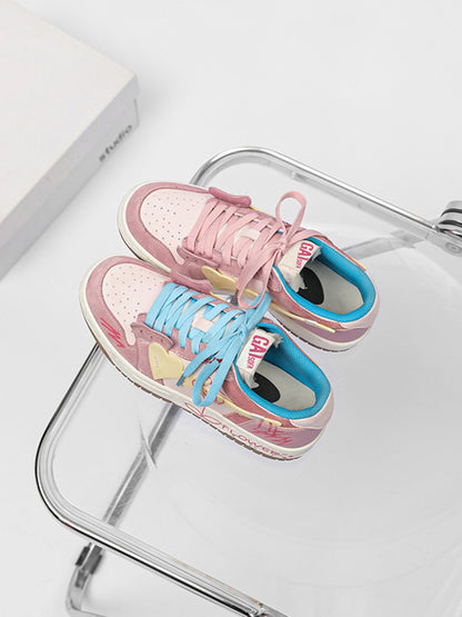 Floral Street Skater Sneakers - Wolvess