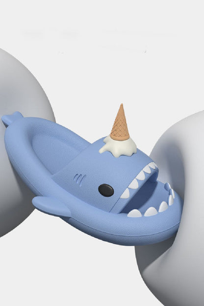Ice Cream Shark Slippers - Wolvess