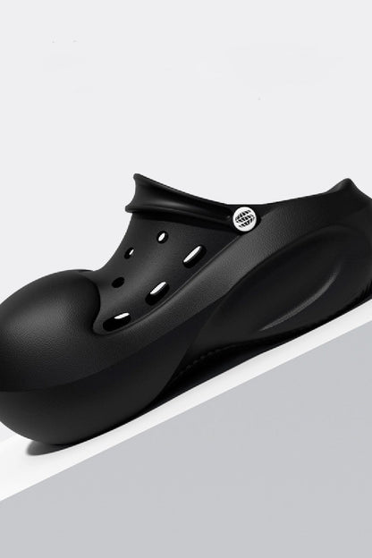 Round Platform Clogs - Wolvess