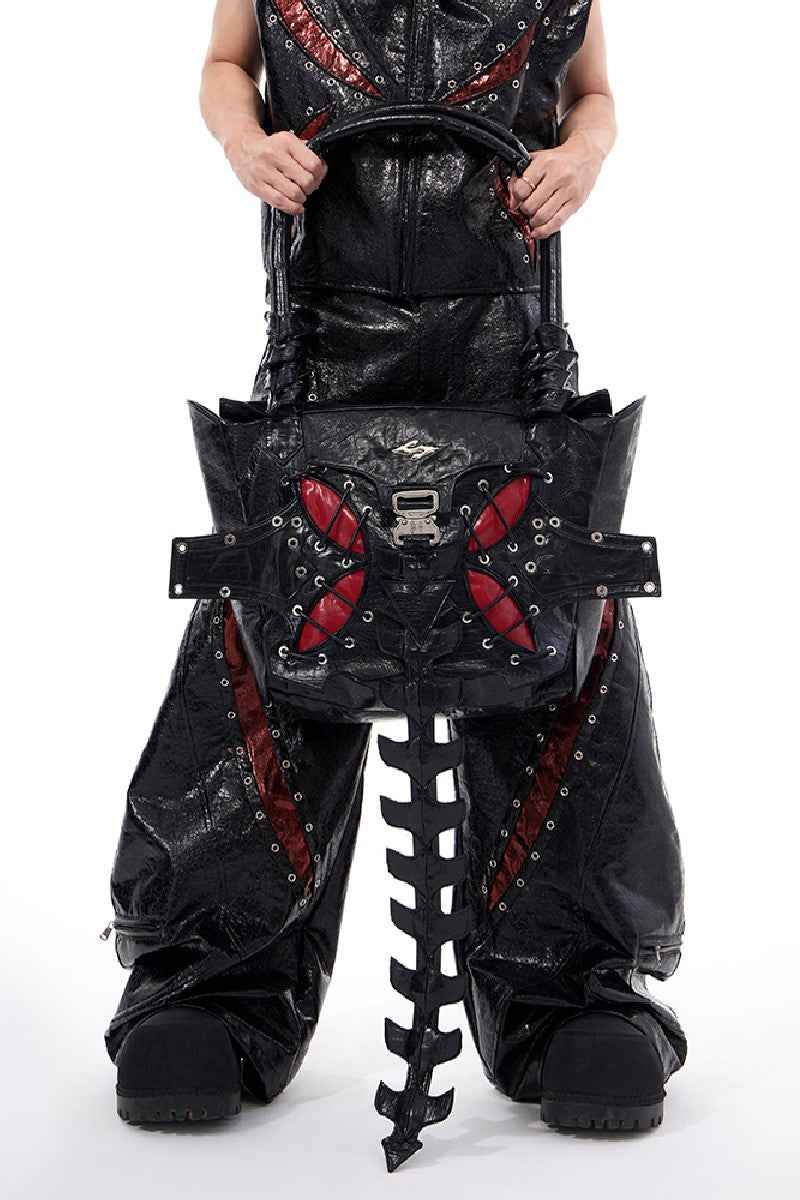 Croc Embossed PU Tote Bag