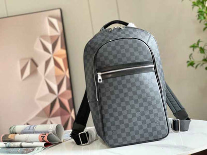 Wolvess Monogram Backpacks - 056