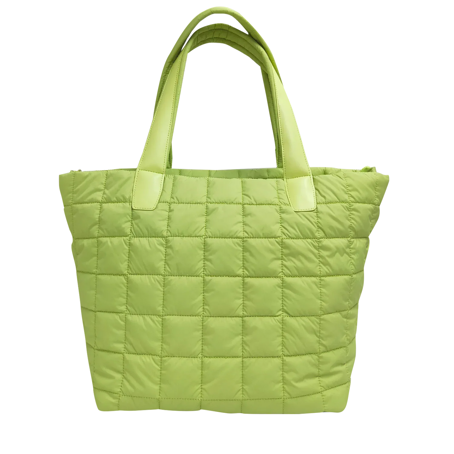 Quilted Nylon Tote – Lightweight, Triple-Zip, Travel & Work Ready MiamiLeathers.com