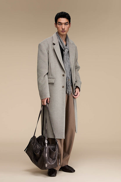 Distressed Leather Hobo Bag - Wolvess