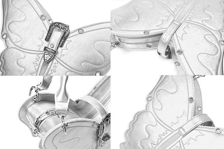 Three-Dimensional Punk Butterfly Shape Bag
