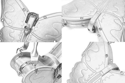 Three-Dimensional Punk Butterfly Shape Bag