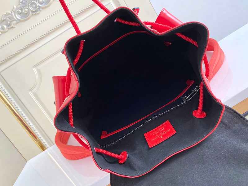 Wolvess Monogram Backpacks - 021