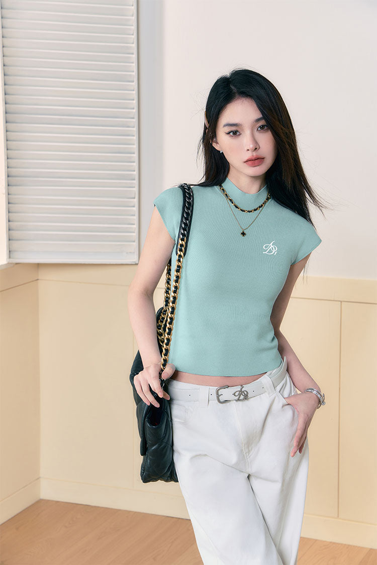 Luxury Leather Logo Belt: Designer Slim Strap with Signature Buckle - Wolvess