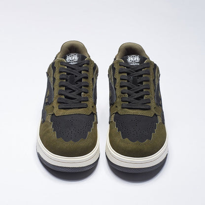 Pattern Platform Sneakers Green - Wolvess