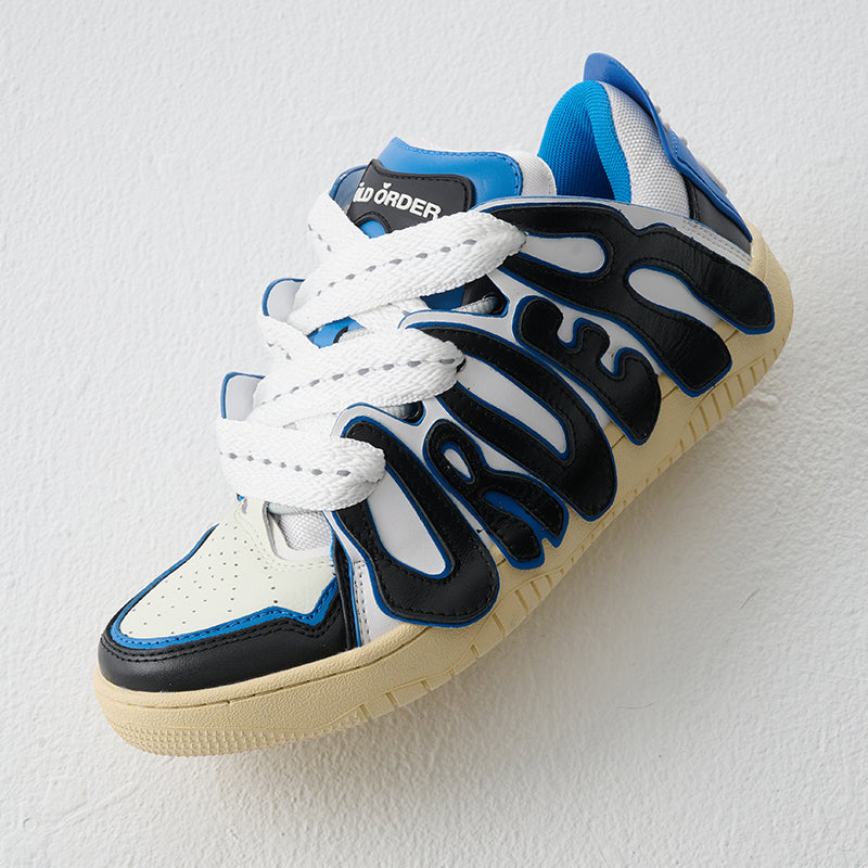 Graffiti Sneakers Blue - Wolvess