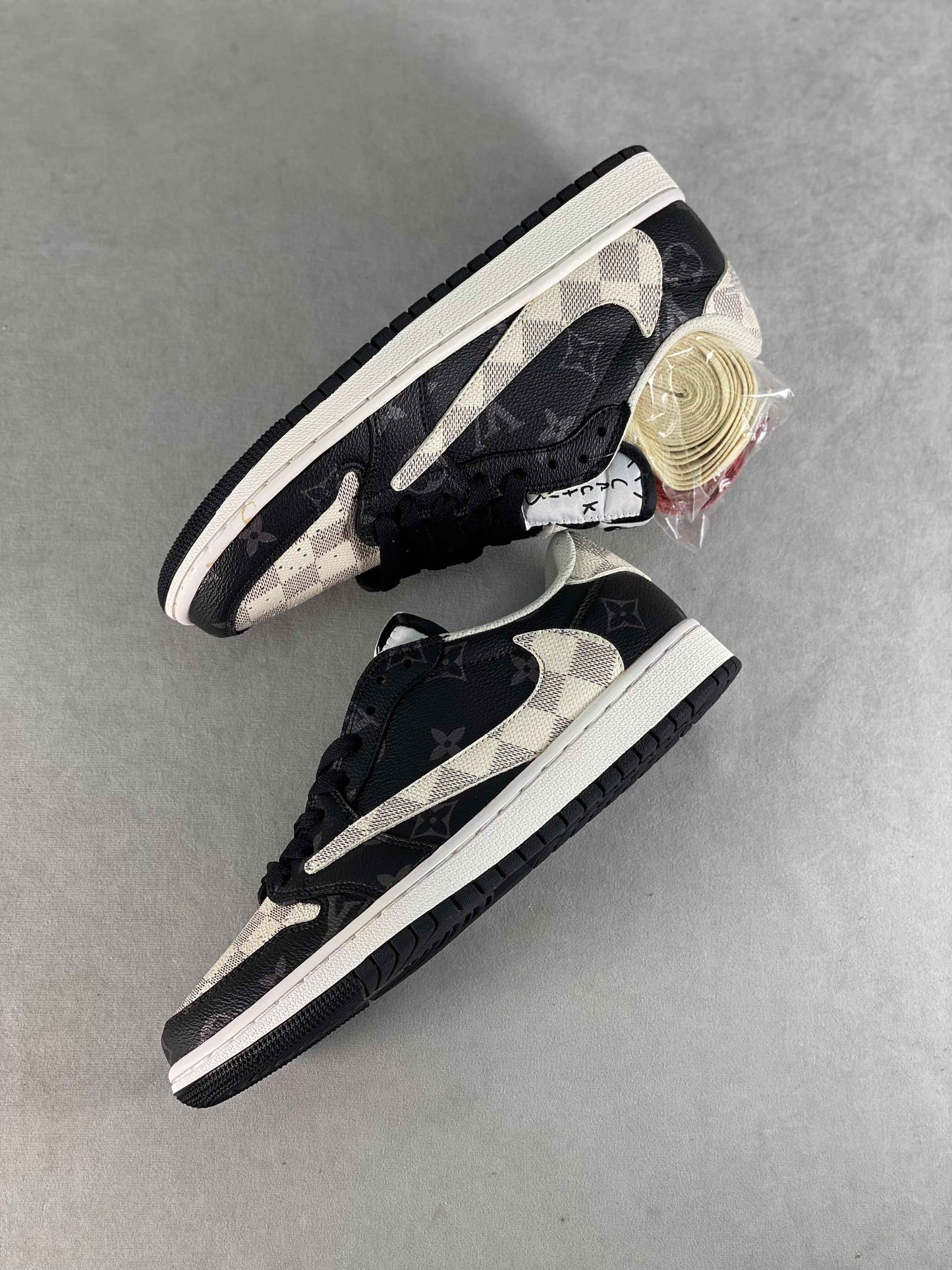 Custom Travis Scott Fragment Air Jordan 1 Low TS x LV DM7866-512