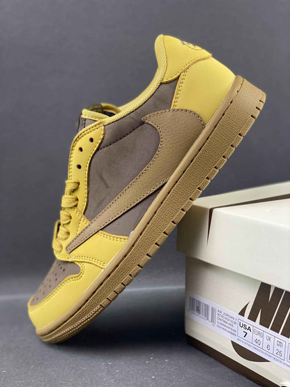 Custom Air Jordan 1 Low x Travis Scott DM7866 665