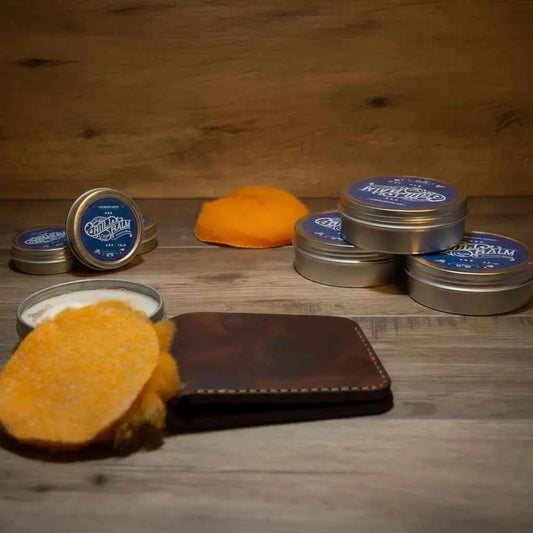 Leather Balm - "Bull Balm" Leather Conditioner - 4oz or 1 oz sizes