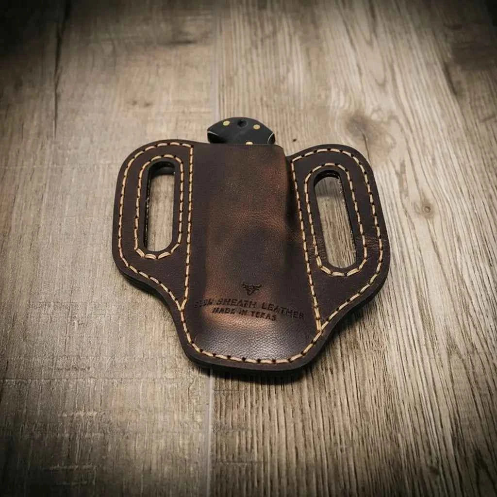 Custom Leather Knife Sheath Bull Sheath Leather