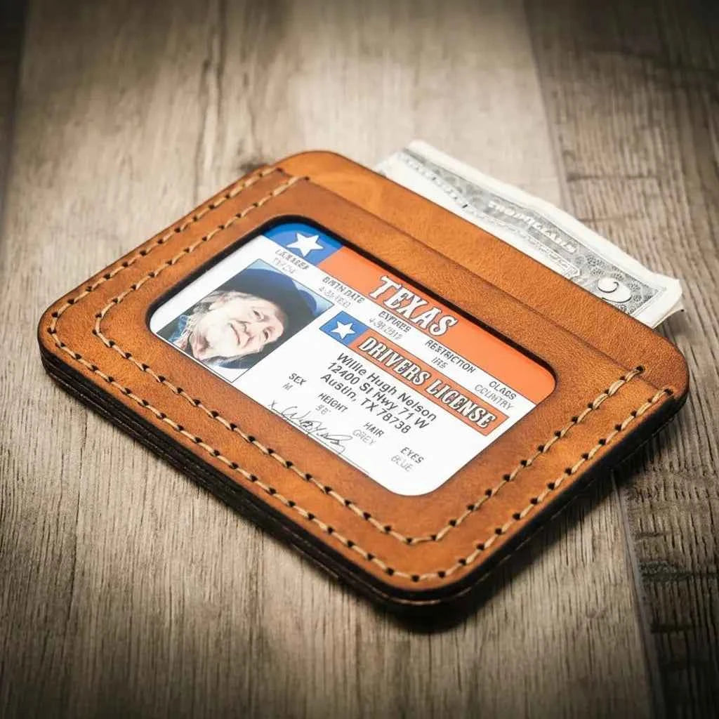 Mansfield Minimalist Wallet Bull Sheath Leather