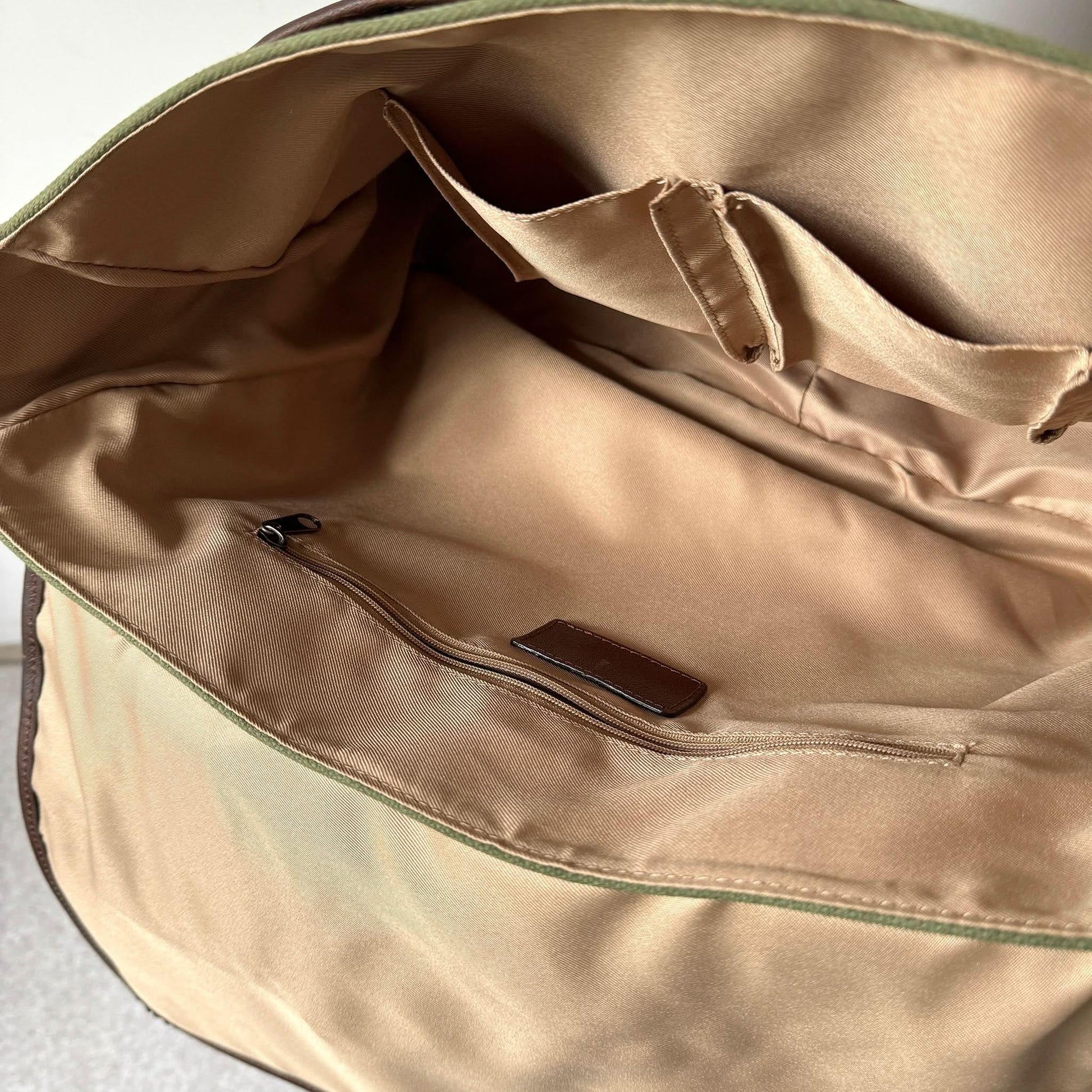 Maxwell Waxed Canvas Messenger Bag – Canvas & Leather Crossbody MiamiLeathers.com