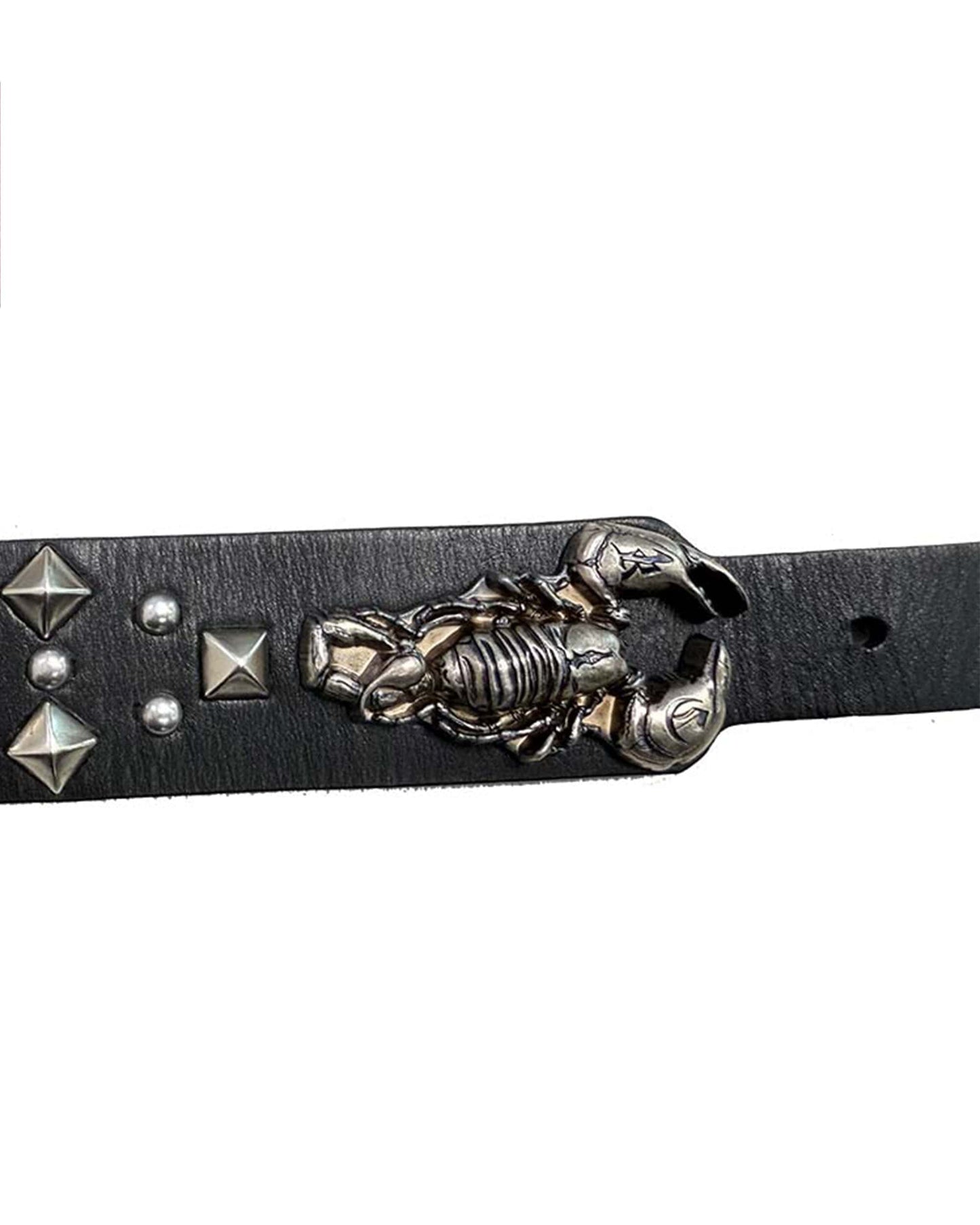 Studded Leather Scorpion Belt - Wolvess
