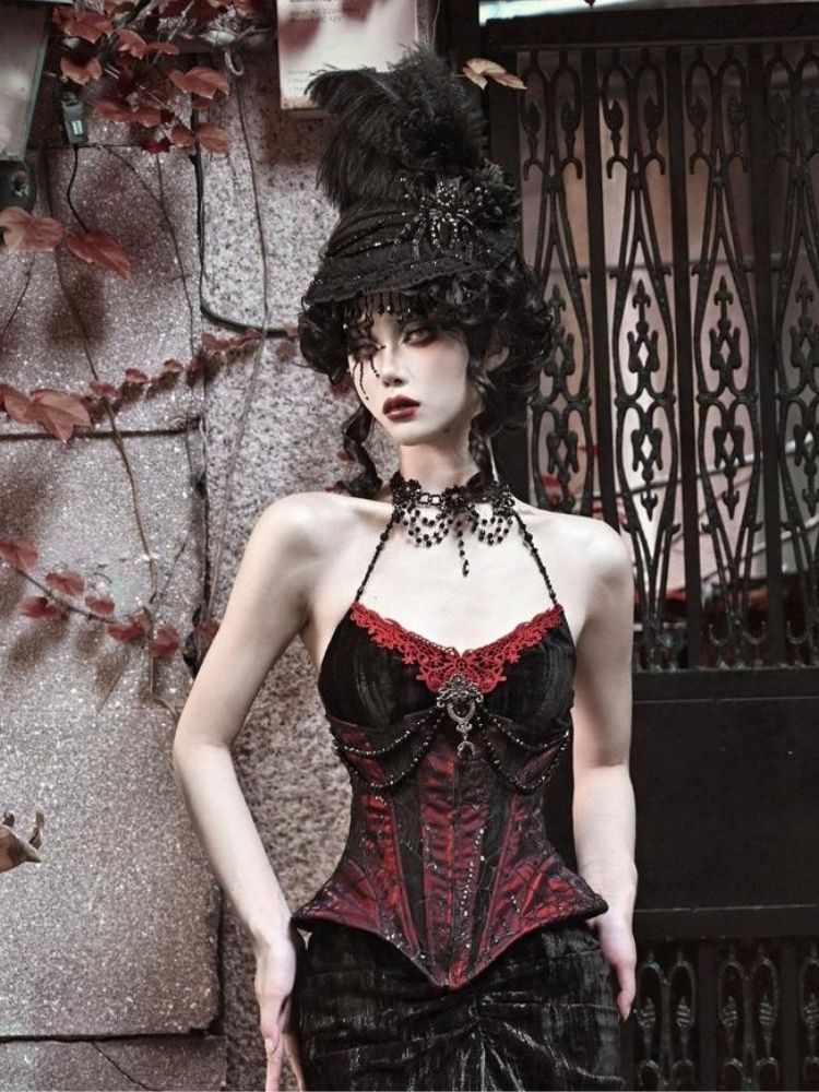 Spider Lace Halloween Flat Hat - Wolvess