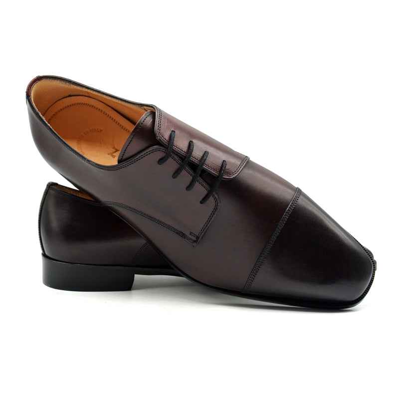 25-533-BKC ENZO Italian Calfskin Black Cherry Zelli Italia