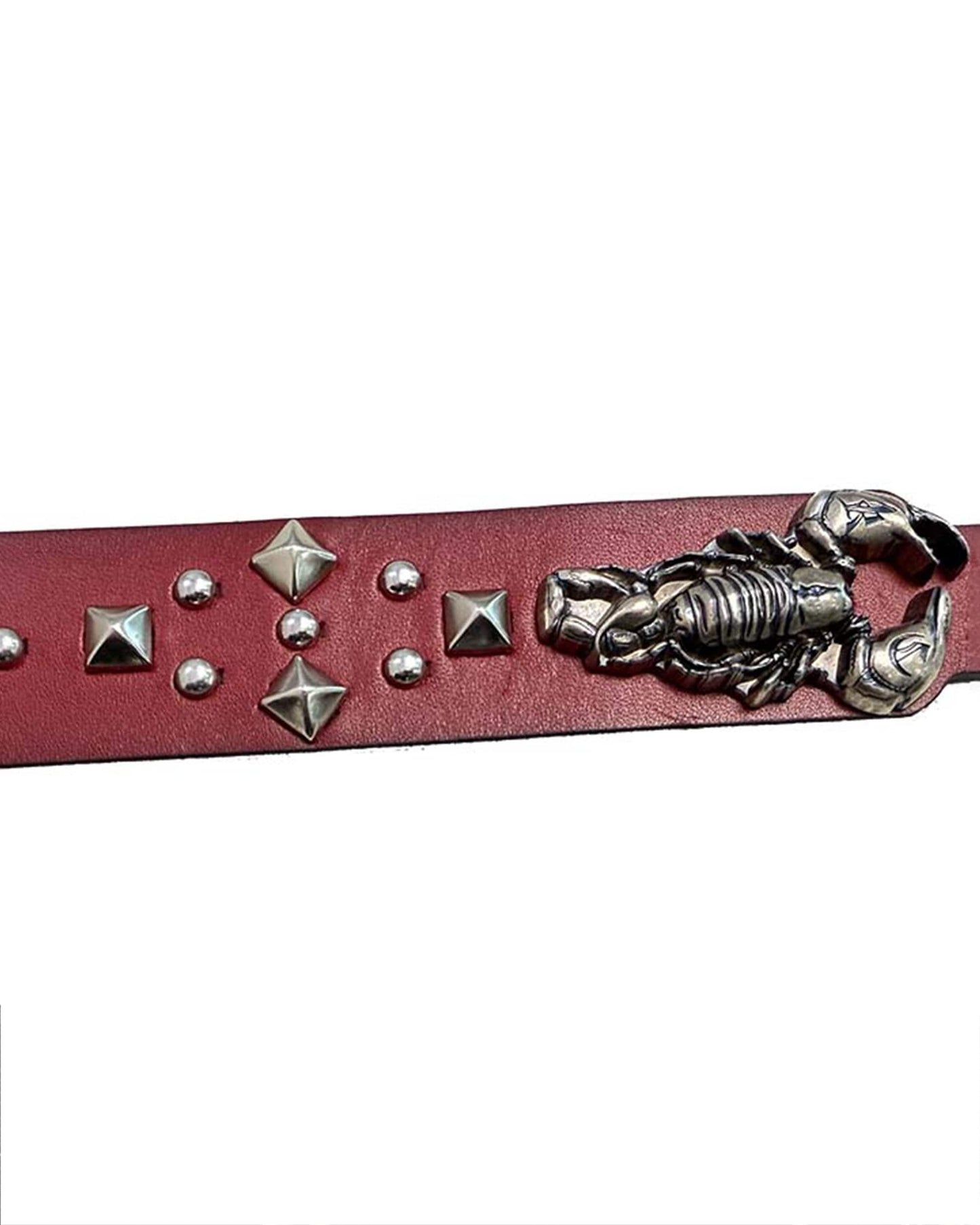 Studded Leather Scorpion Belt - Wolvess