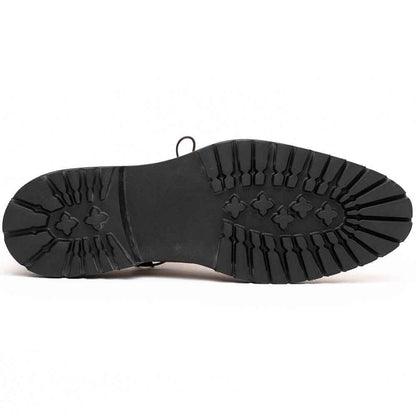 26-220-TOB CAMPO Sueded Goatskin Lace Up, Tobacco Zelli Italia